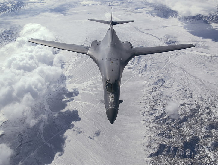 strategic bomber, Lancer, Boeing, U.S. Air Force, supersonic, Rockwell, B-1, HD wallpaper