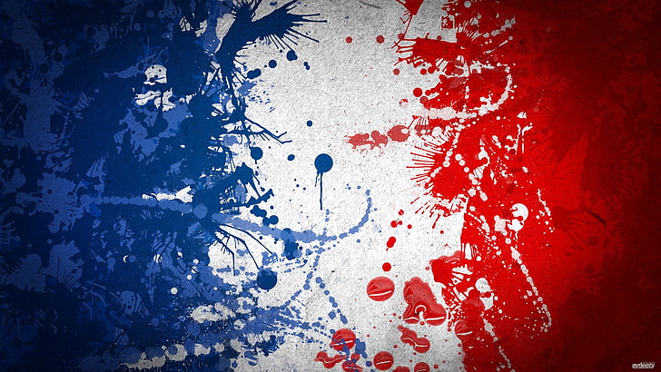Знамена, знаме на Франция, Франция, HD тапет