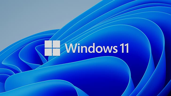 Windows11, minimalism, enkel, Microsoft, Windows-logotyp, operativsystem, HD tapet