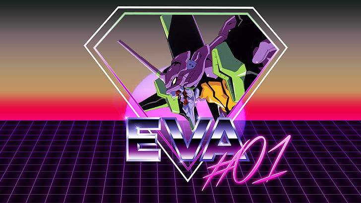 Neon Genesis Evangelion, EVA-Einheit 01, HD-Hintergrundbild