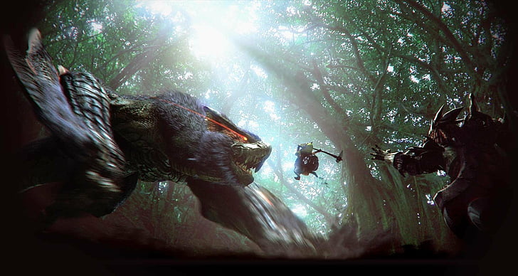 Videospiel, Monster Hunter, Nargacuga (Monster Hunter), HD-Hintergrundbild