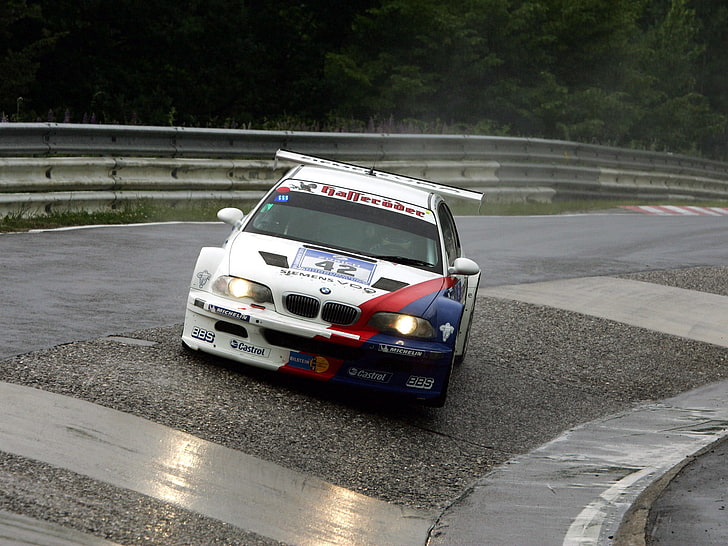 2001, bmw-m3, автомобиль, гтп, гонки, HD обои