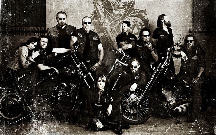 Sons of Anarchy Television Drama, HD wallpaper