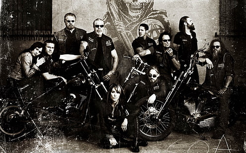 Sons of Anarchy Television Drama, HD wallpaper HD wallpaper