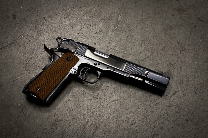 Colt M1911, Colt M1911, HD, HD wallpaper