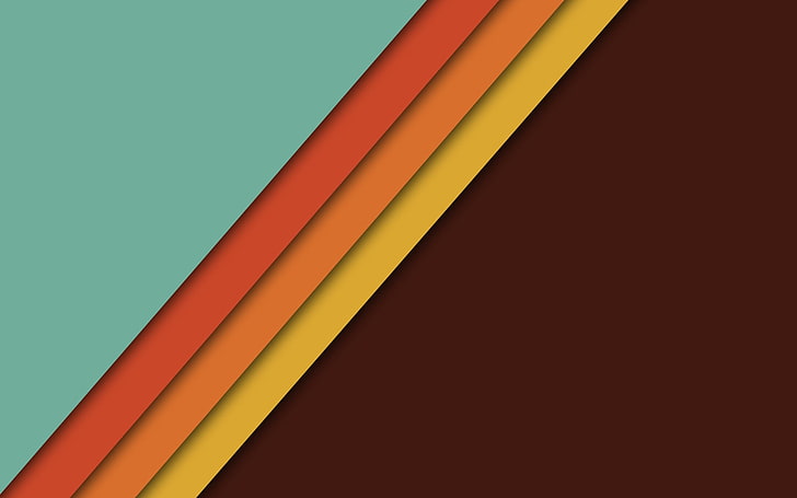 braune und mehrfarbige Tapete, einfacher, materieller Stil, 1976, HD-Hintergrundbild
