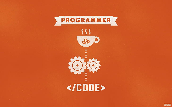 Código, café, Programador, HD papel de parede