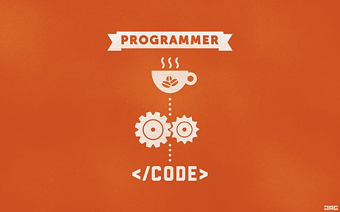 Код, кофе, программист, HD обои HD wallpaper