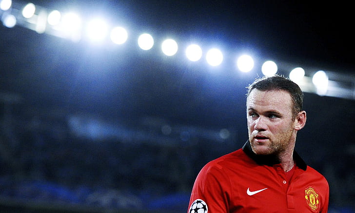 Wayne Rooney, Manchester United, footballeur, Fond d'écran HD