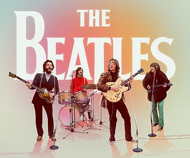 The Beatles, Джордж Харрисон, Пол Маккартни, Ринго Старр, Джон Леннон, HD обои HD wallpaper