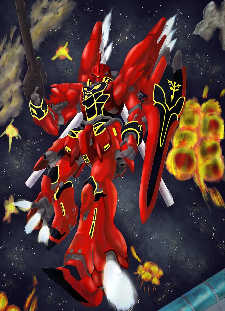 อะนิเมะ mechs Super Robot Taisen Mobile Suit Gundam Unicorn Sinanju Mobile Suit งานศิลปะ ศิลปะดิจิตอล ศิลปะแฟนซี, วอลล์เปเปอร์ HD, วอลเปเปอร์โทรศัพท์