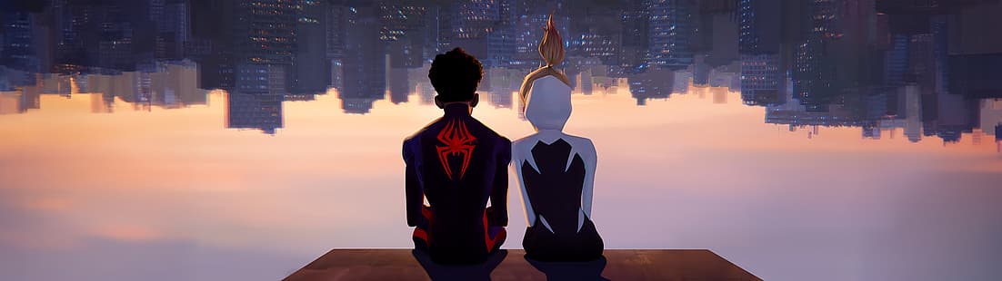 Spider-Man: Across the Spider-Verse, ultraweit, HD-Hintergrundbild HD wallpaper