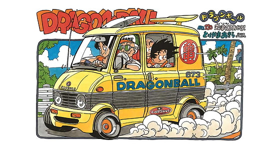 Ilustración de Dragonball, anime, dibujos animados, Dragon Ball, Son Goku, Fondo de pantalla HD HD wallpaper