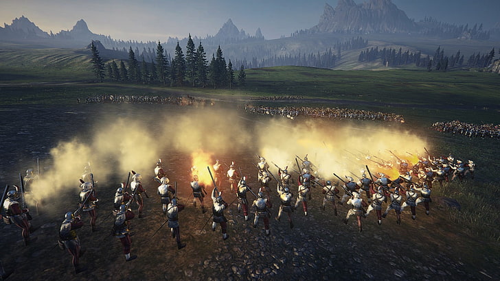 ビデオゲームアプリケーションのスクリーンショット、Total War：Warhammer、Empire：Total War、 HDデスクトップの壁紙