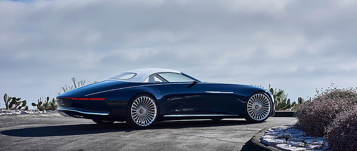 cabriolet, mercedes-maybach, vision, HD tapet HD wallpaper