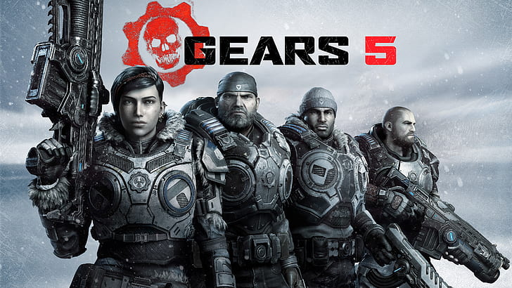 Gears of War、Gears 5、 HDデスクトップの壁紙