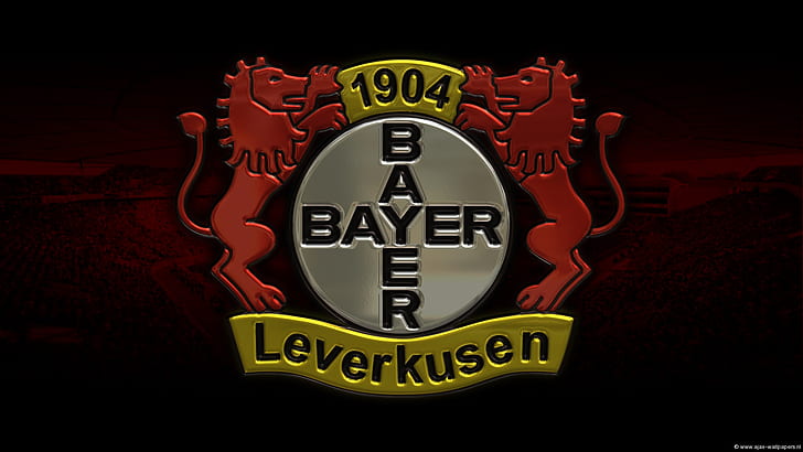 Fotboll, Bayer 04 Leverkusen, emblem, logotyp, HD tapet