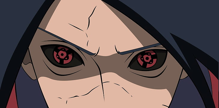 anime wieczne mangekyou sharingan Naruto Shippuuden, Tapety HD
