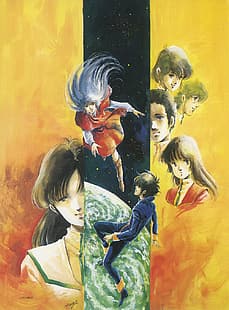 Macross, poster, poster film, Hikaru Ichijyo, lynn Minmay, ilustrasi, Macross Plus, Wallpaper HD HD wallpaper