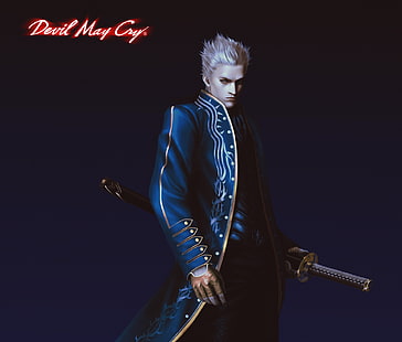  Devil May Cry, Devil May Cry 3: Dante's Awakening, Vergil (Devil May Cry), HD wallpaper HD wallpaper