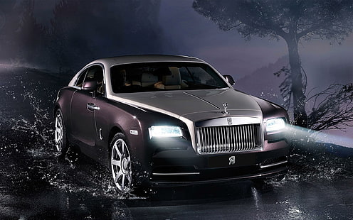 2014 Rolls Royce Wraith Фото 3, Rolls Royce Wraith 2014, Rolls Royce, Rolls Royce Wraith, автомобили, HD обои HD wallpaper