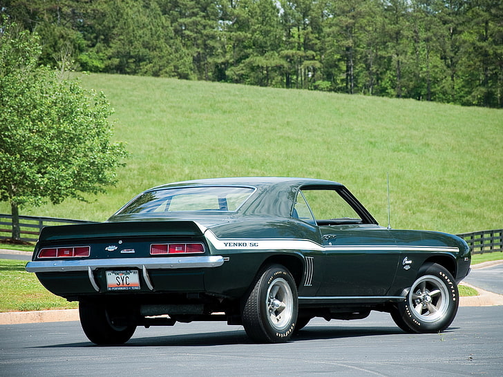 1969, 427, Camaro, Chevrolet, классика, мышцы, с с, Йенко, HD обои