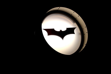 batman, logo, Fondo de pantalla HD HD wallpaper
