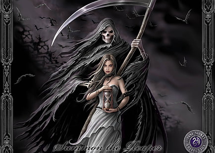 wallpaper reaper, Dark, Grim Reaper, Wallpaper HD HD wallpaper