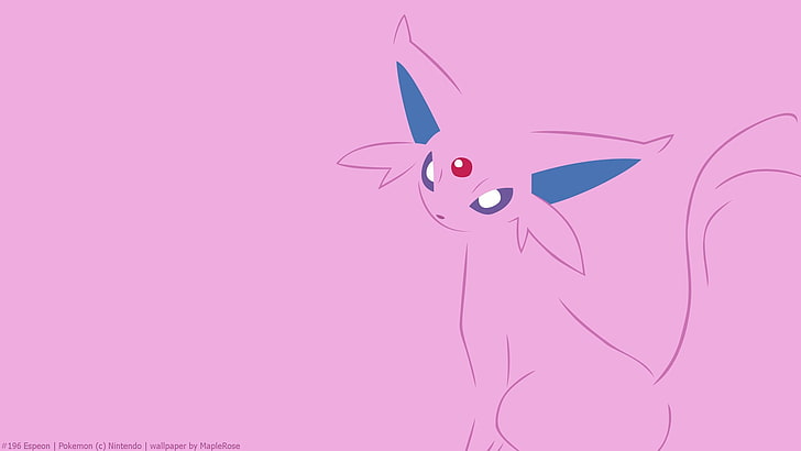 Pokémon, Eeveelutions, Espeon (Pokémon), HD-Hintergrundbild