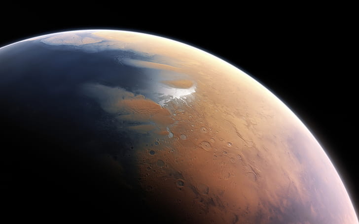 Artist’s Impression Of Mars เมื่อสี่พันล้านปีก่อน, วอลล์เปเปอร์ HD