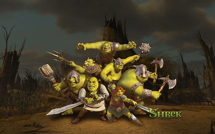 Shrek Forever After, shrek movie, cartoons, 1920x1200, shrek, shrek forever after, HD wallpaper