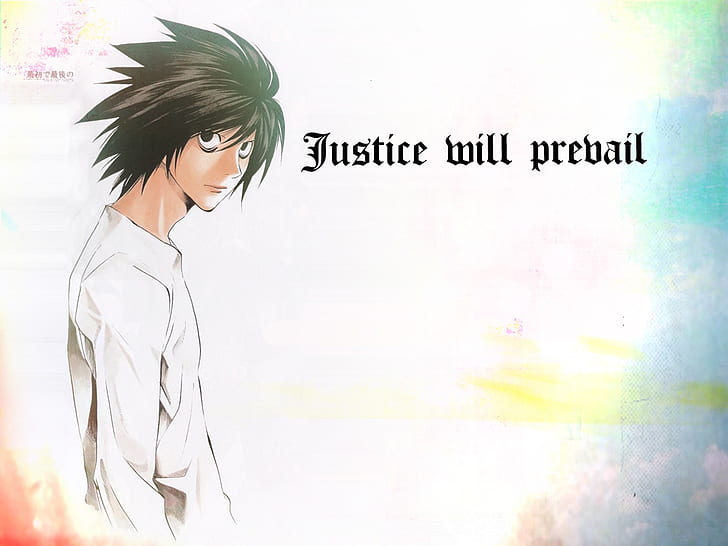 Death note quotes l manga 1024x768 Anime Death Note HD Art, Quotes, death  note, HD wallpaper | Wallpaperbetter