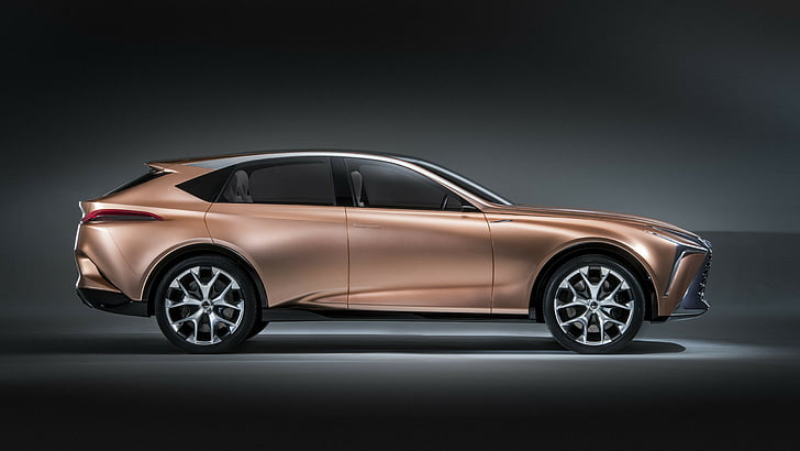 brown 5-door hatchback, Lexus LF-1 Limitless, 8k, HD wallpaper