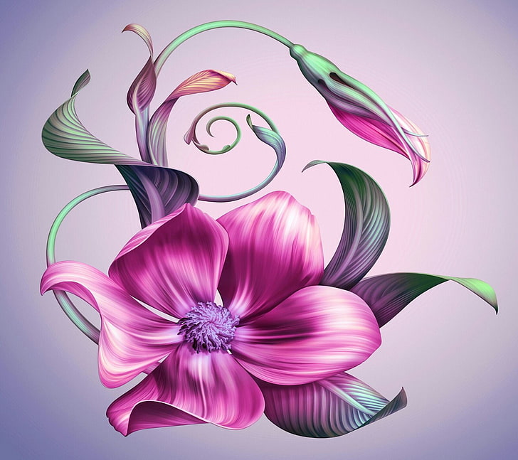 งานศิลปะดอกไม้, วอลล์เปเปอร์ HD