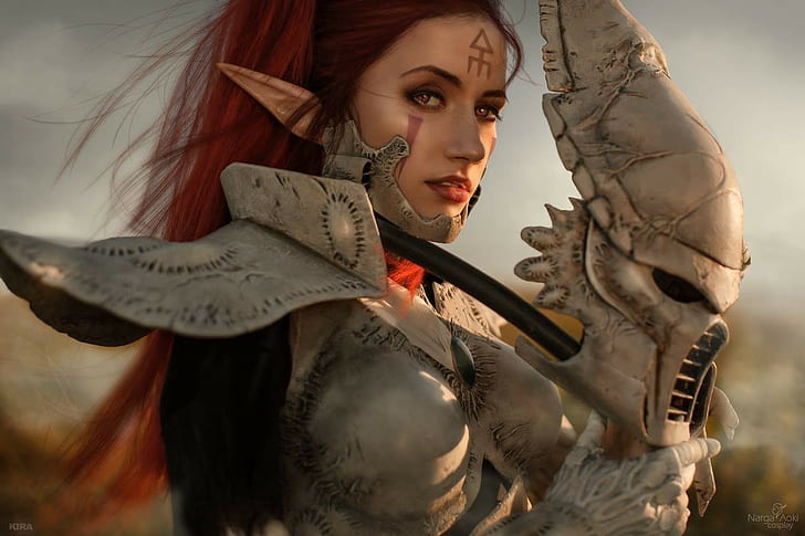 cosplay, Eldar, Warhammer 40, 000, women, HD wallpaper