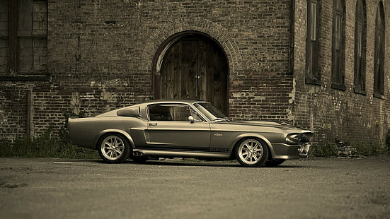 Ford Mustang Shelby Cobra GT500 Classic Car Classic HD, автомобили, кола, класика, ford, mustang, cobra, shelby, gt500, HD тапет HD wallpaper
