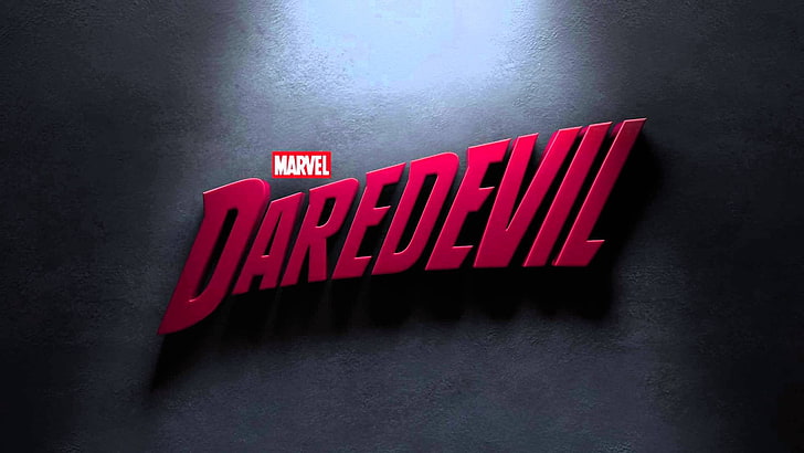 Logotipo de Marvel DareDevil, Daredevil, Marvel Comics, Fondo de pantalla HD