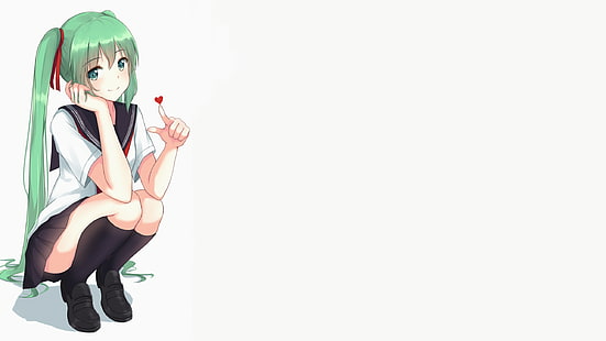 mangá, Hatsune Miku, Vocaloid, HD papel de parede HD wallpaper