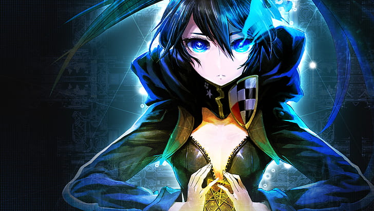 twintails, Black Rock Shooter, HD tapet
