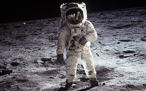 Apolo 11, luna, apolo 11, 3d y abstracto, Fondo de pantalla HD HD wallpaper
