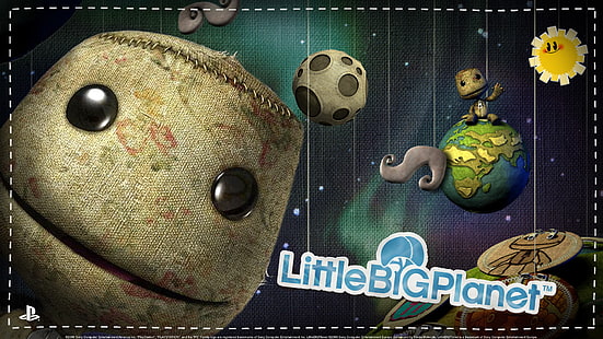 LittleBigPlanet LBP HD, วิดีโอเกม, littlebigplanet, lbp, วอลล์เปเปอร์ HD HD wallpaper
