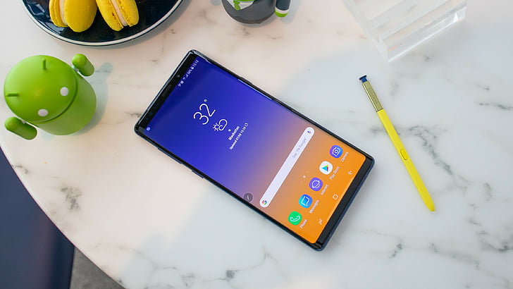 Samsung Galaxy Note 9, Android 8.0, Android Oreo, smartphone, 4K, HD tapet