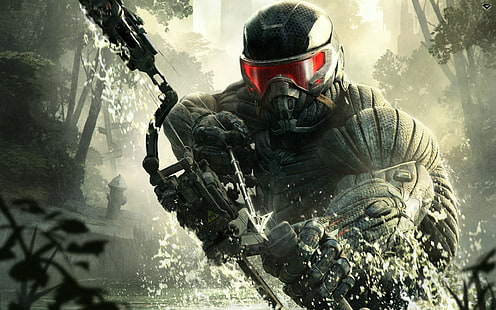 Crysis 3, Crysis, video games, first-person shooter, bow and arrow, HD wallpaper HD wallpaper