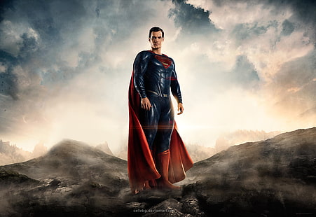 Филм, Лига на справедливостта, Хенри Кавил, Супермен, HD тапет HD wallpaper