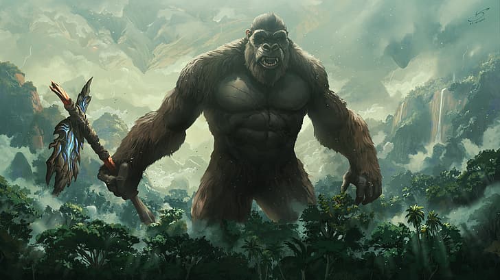 Godzilla vs Kong HD wallpapers free download | Wallpaperbetter