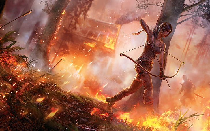 Tomb Raider 2013 Game, Tomb Raider, игра, 2013, игры, HD обои