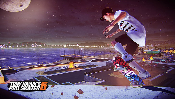 videogames, Pro Skater de Tony Hawk 5, Skater Pro de Tony Hawk, HD papel de parede