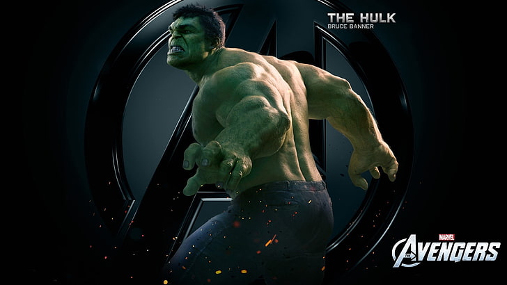 ملصق Marvel Avengers The Hulk ، Hulk ، The Avengers ، و BRUCE BANNER ، و THE HULK، خلفية HD