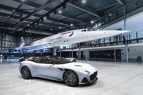 Aston Martin, DBS, Superleggera, Edition, Concorde, HD обои HD wallpaper