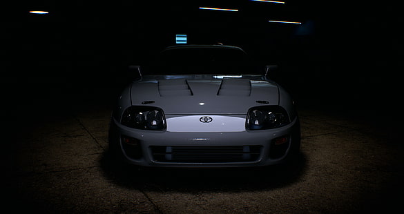 Need for Speed, grau, Toyota Supra, HD-Hintergrundbild HD wallpaper